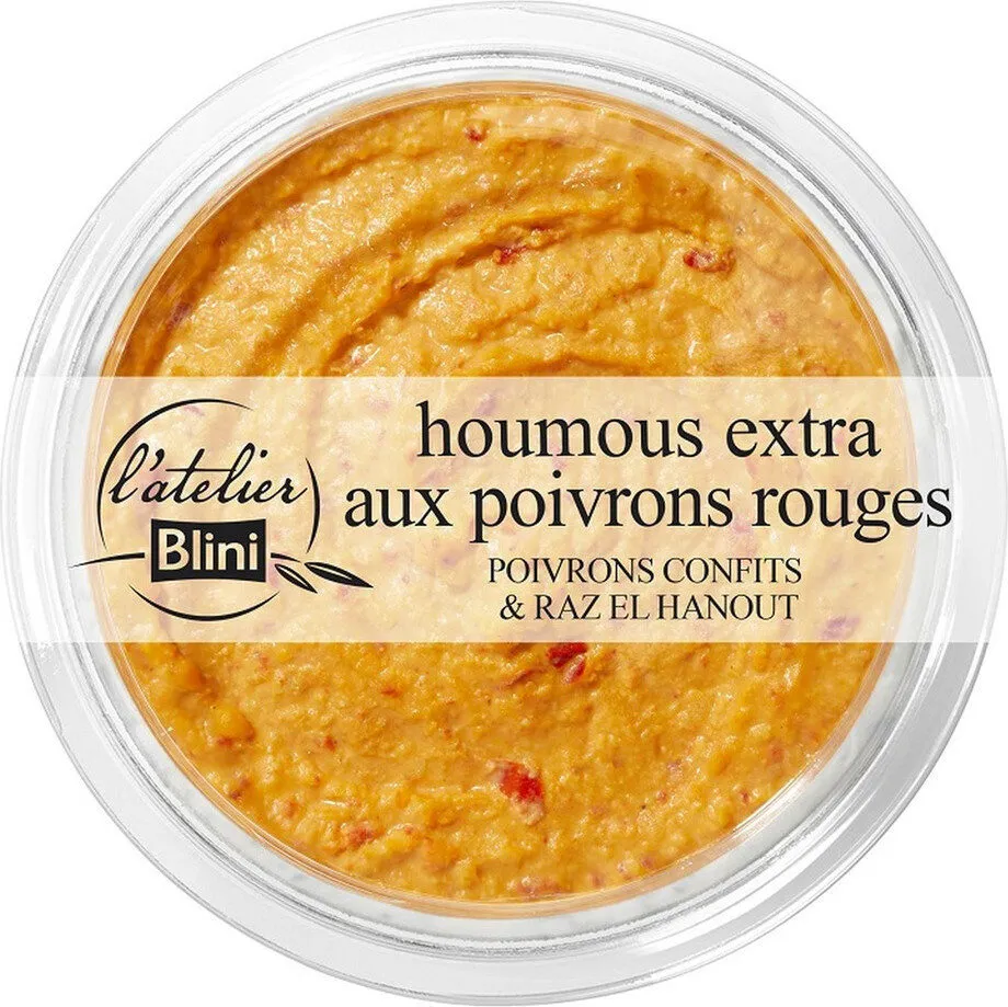 Houmous aux poivrons