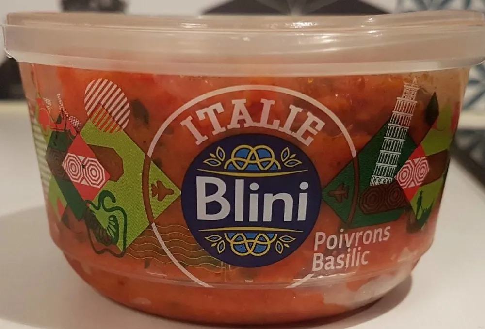 Tartinade poivrons basilic