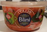 Tartinade poivrons basilic