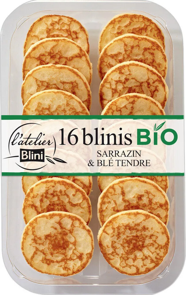 16 Blinis cocktail 135g BIO