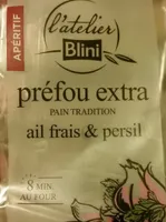 Préfou extra Pain tradition, ail frais et persil