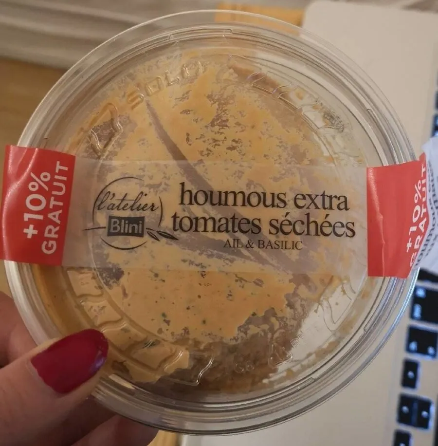 Houmous extra tomates séchées