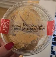 Houmous extra tomates séchées