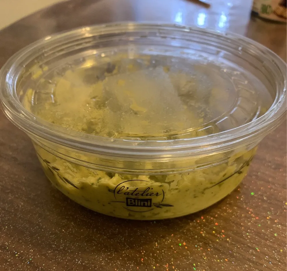Houmous extra au basilic