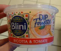 Dip fouetté ricotta et tomate