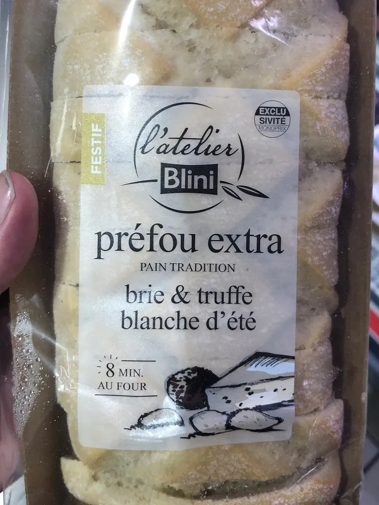 Prefou extra brie & truffe blanche d'été
