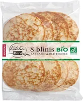 8 blinis x 20g BIO
