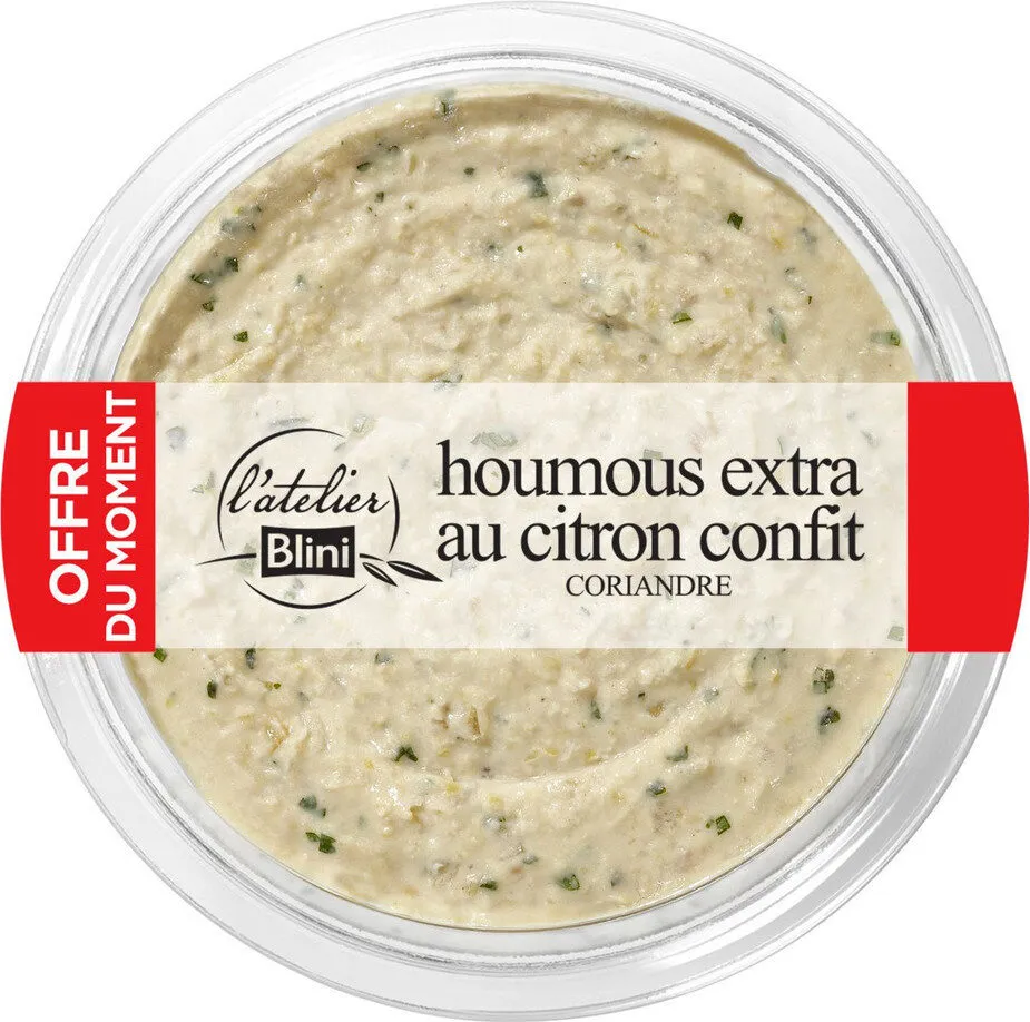 Houmous citron confit