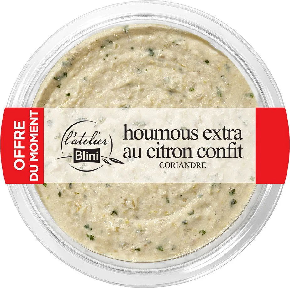 Houmous citron confit