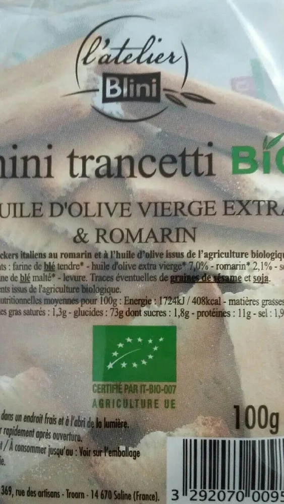 Mini Trancetti Bio