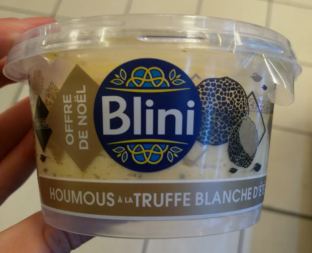 Houmous à la truffe blanche d'été offre de noel