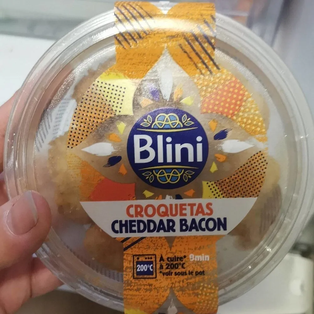 Croquetas cheddar bacon