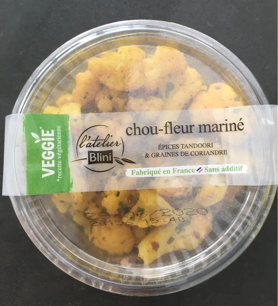 Chou fleur mariné