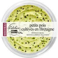 Petits pois cultivés en Bretagne