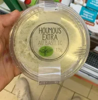 Houmous au basilic