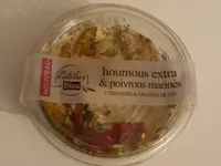 Houmous extra & poivrons marinés