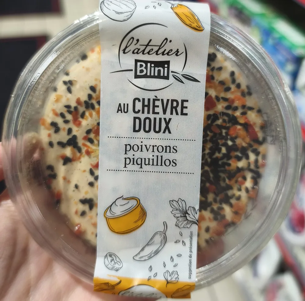 Chèvre doux & poivrons piquillos