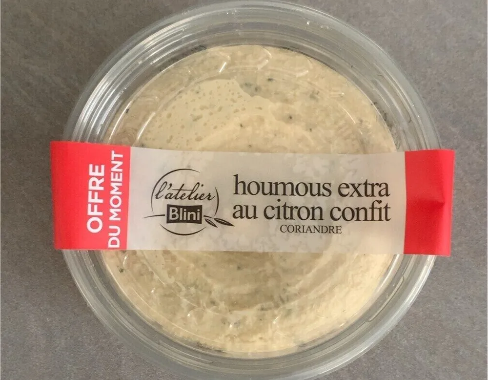Houmous extra au citron confit Offre du moment