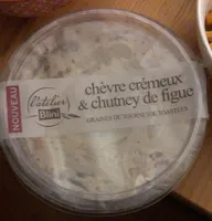 Chèvre crémeux et chutney de figues