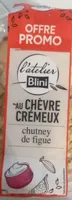 Au chevre cremeux chutney de figue