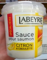 Sauce pour saumon Citron & ciboulette