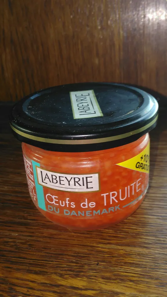 Oeufs de Truite du Danemark