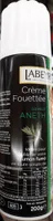 Crème fouettée saveur aneth