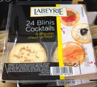 24 blinis cocktail