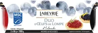Labeyrie duo rouge & noir œufs de lompe