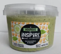Houmous concombre & basilic