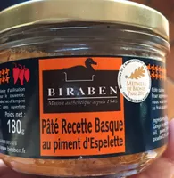 Pâté Recette Basque au Piment d'Espelette