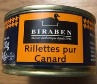 Rillettes pur canard