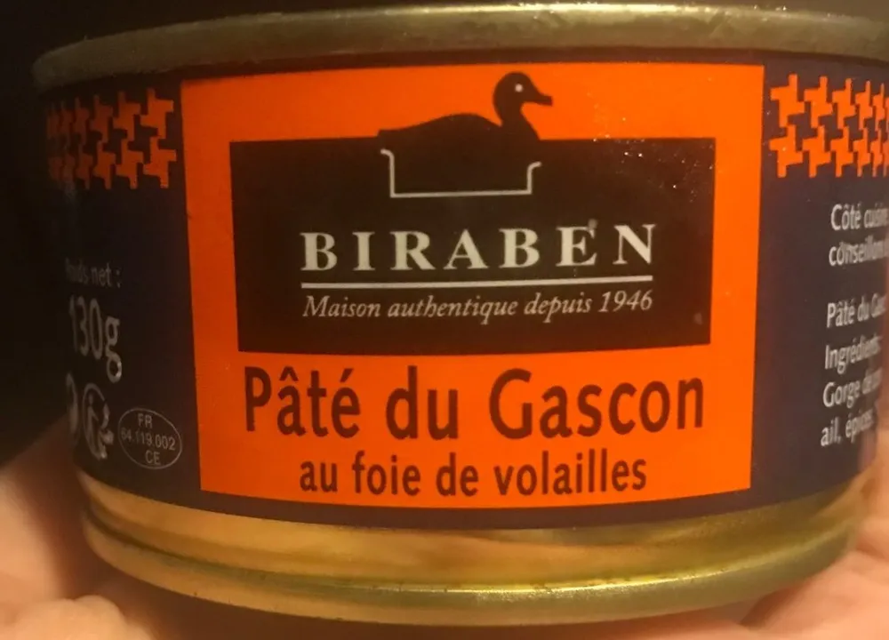 Pâte du Gascon au foie de volailles