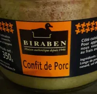 Confit de porc BIRABEN
