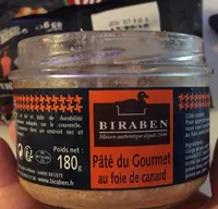 Pâté du gourmet au foie de canard