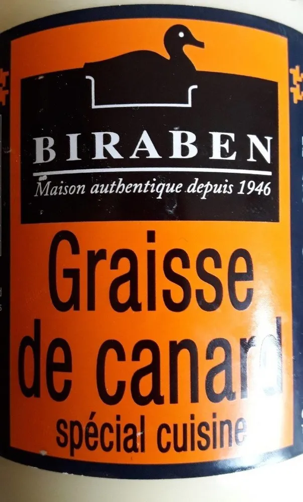 Graisse de canard