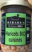 Haricots bio cuisinés
