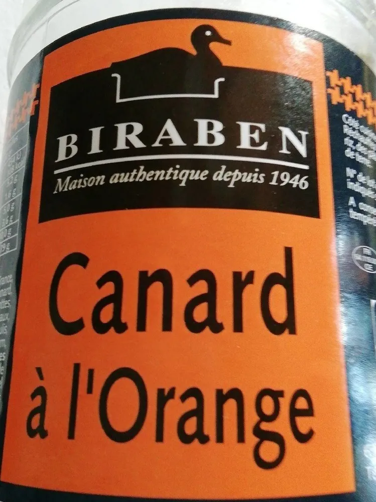 Canard à l'orange