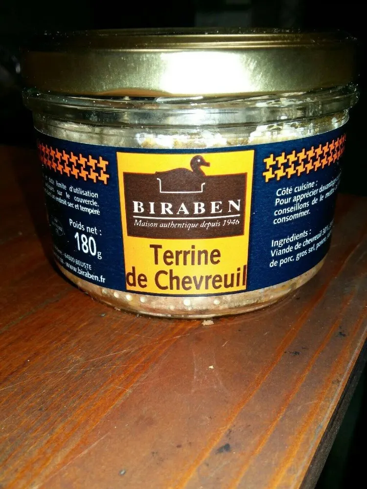 Terrine de chevreuil