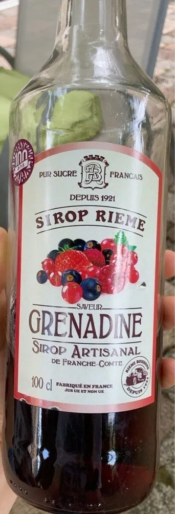 Sirop Grenadine