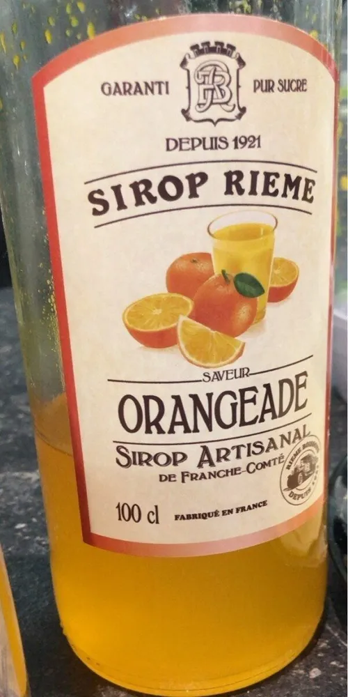 Sirop rieme