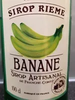 Sirop artisanal Banane
