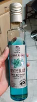 Sirop de menthe bleue