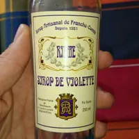 Sirop artisanal de violette