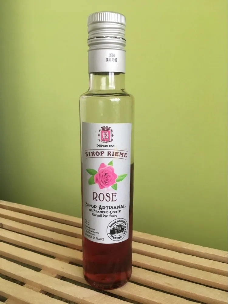 Sirop de rose artisanal