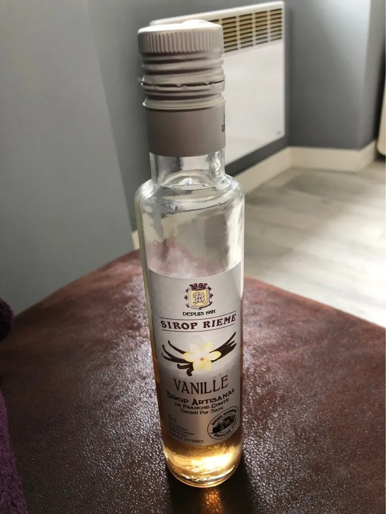 Sirop Vanille
