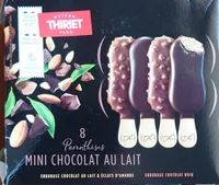 8 parenthèses mini chocolat au lait
