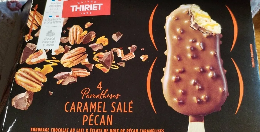 Crème glacee caramel sale pecan