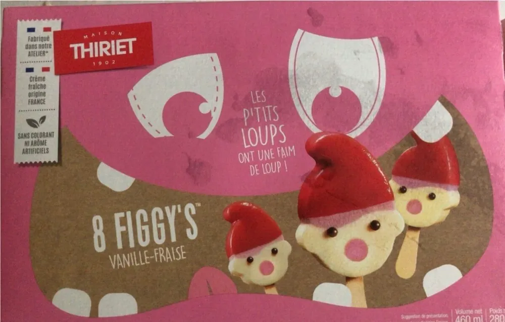 Figgy's vanille fraise