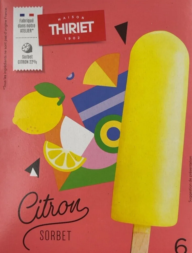Citron sorbet